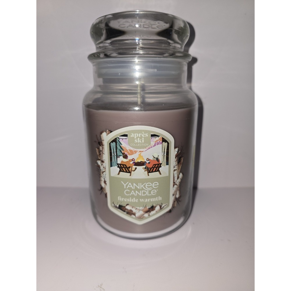 Yankee Candle Fireside Warmth 22 oz Single Wick Large Jar Candle 192833315717